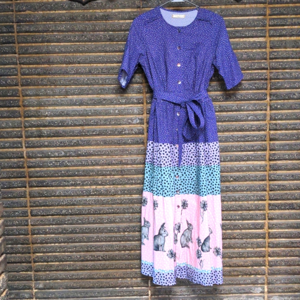 EShakti Cotton Maxi Dress